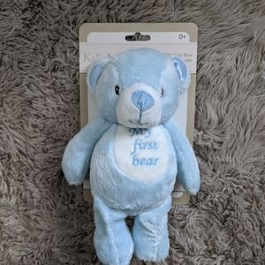 Small blue teddy bear